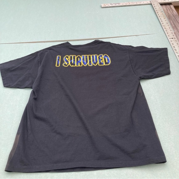 Vintage 90s twilight zone tower of terror Mickey Mouse I survived tee size XL - Picture 2 of 4